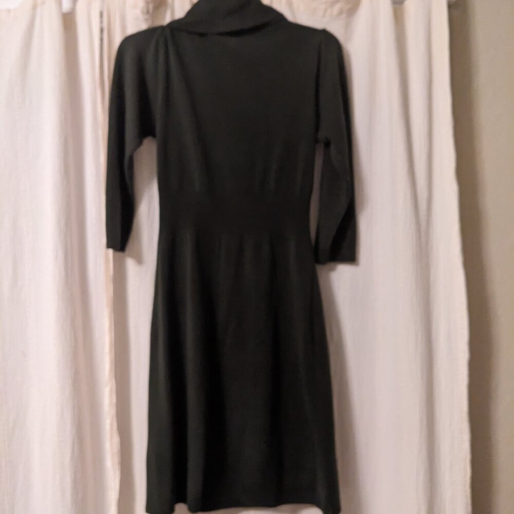 DressBarn Green Cowl Dress - Picture 2 of 3